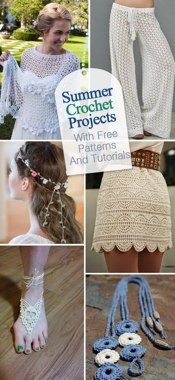 Summer Crochet Projects With Free Patterns And Tutorials 2022