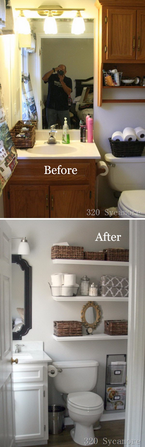 Gorgeous Master Bathroom Makeover.