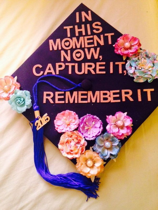 Taylor Swift Quote Graduation Cap.