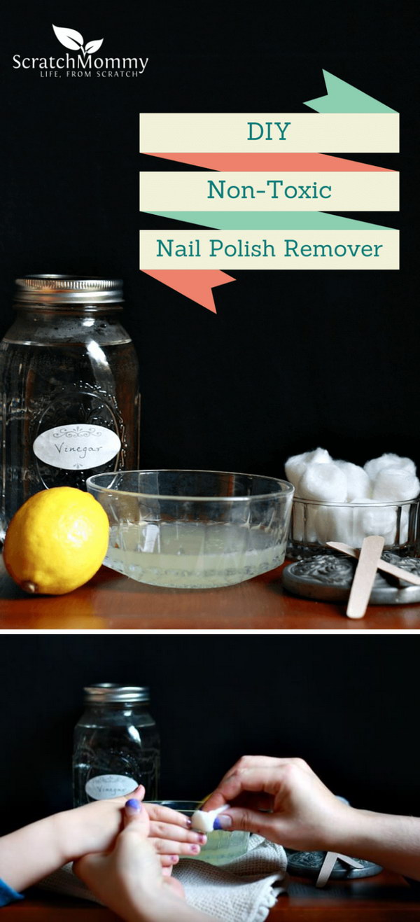 Homemade Nail Polish Remover and Alternatives 2017