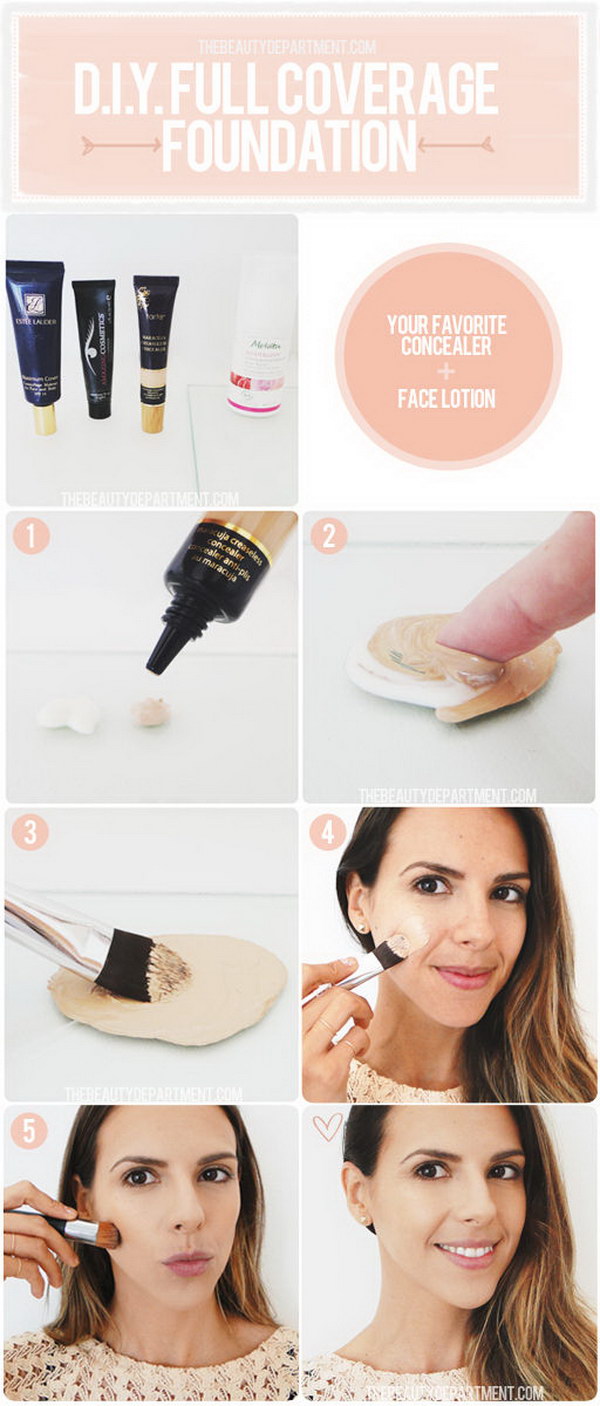 DIY Tinted Moisturizer. 