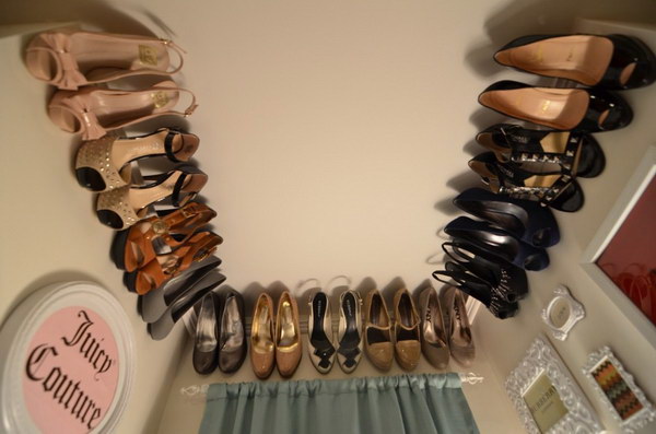 Crown Molding For Your Shoe Rack. 