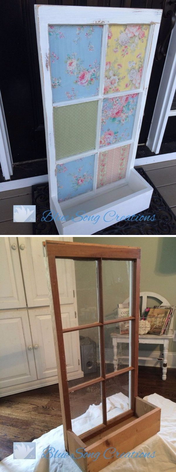 DIY Shabby Chic Window Box