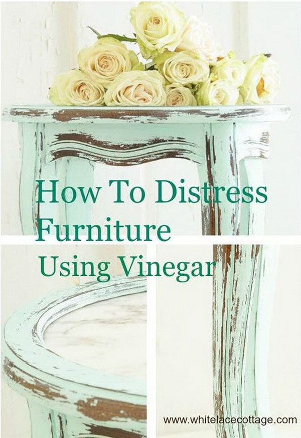 DIY Shabby Chic Painted and Distressed Furniture