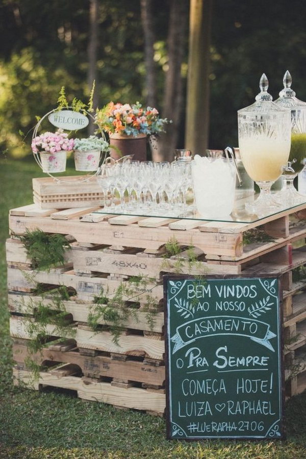 40 Creative Drink Station Ideas For Your Party 2017