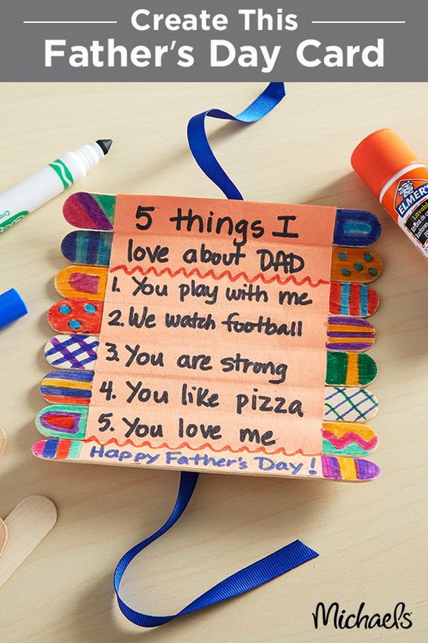 Awesome DIY Father's Day Gifts From Kids 2022