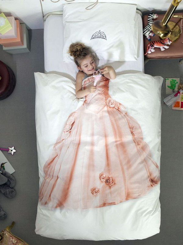 Princess Print Duvet Set.