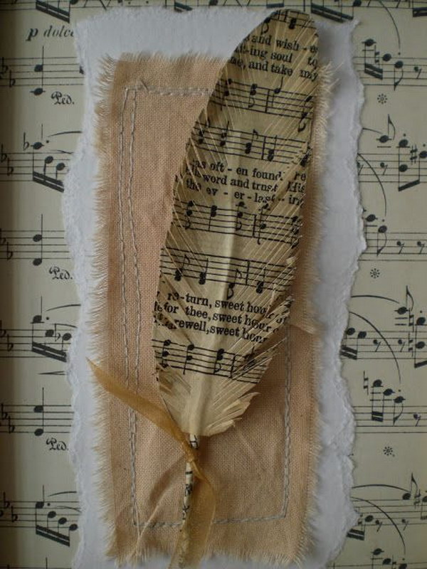 Easy to Make Romantic Sheet Music Decorating Projects- DIY 