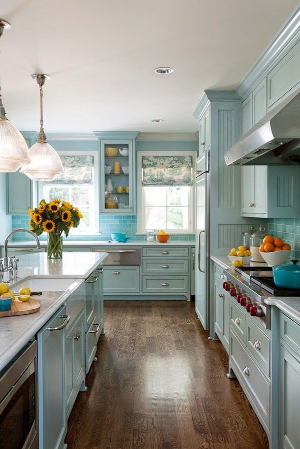 Kitchen Cabinet Paint Colors And How They Affect Your Mood 2017