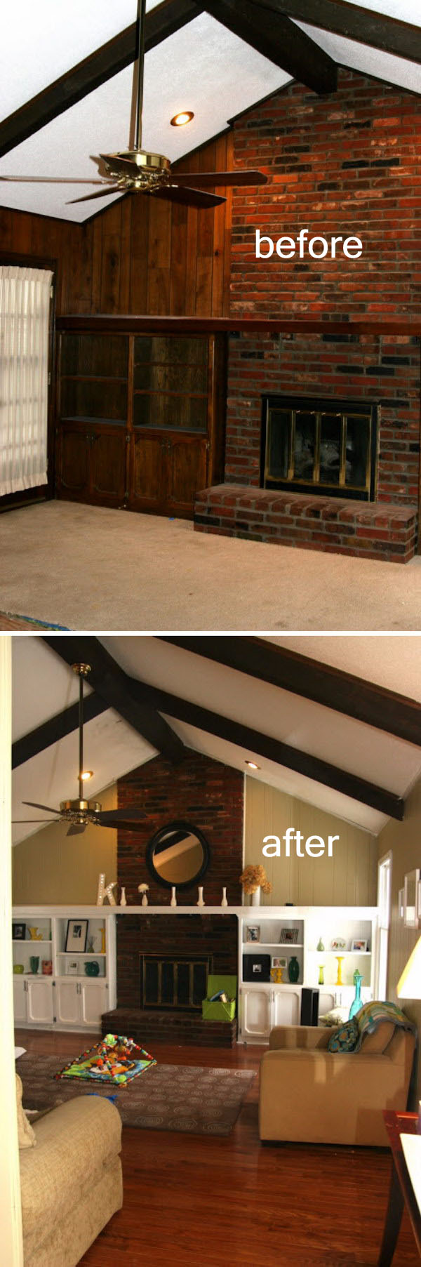 Drastic Living Room Makeover.