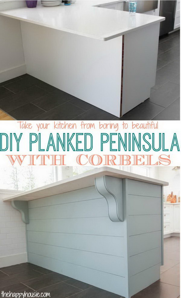 Add Character to Your Existing Kitchen Island.