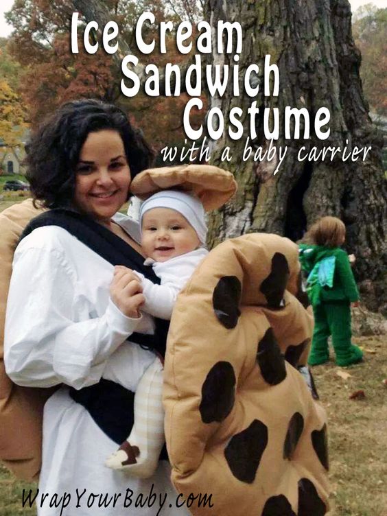 Ice Cream Sandwich Costume.