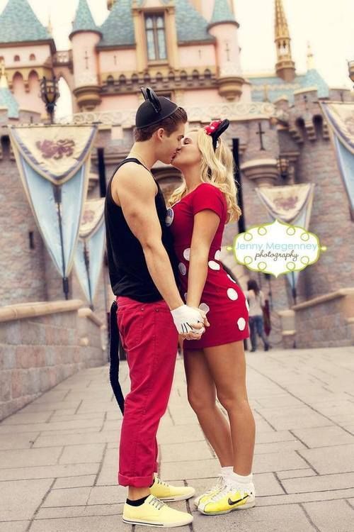 Micky Mouse Couple Costume.