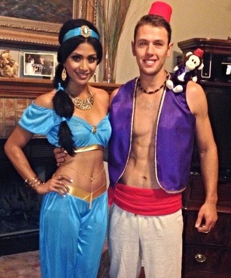 Jasmine And Aladdin Costume. 