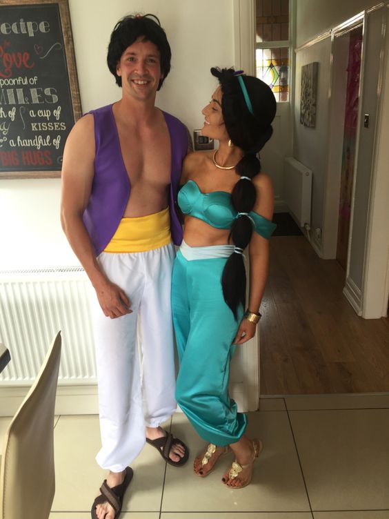 Jasmine And Aladdin Costume. 