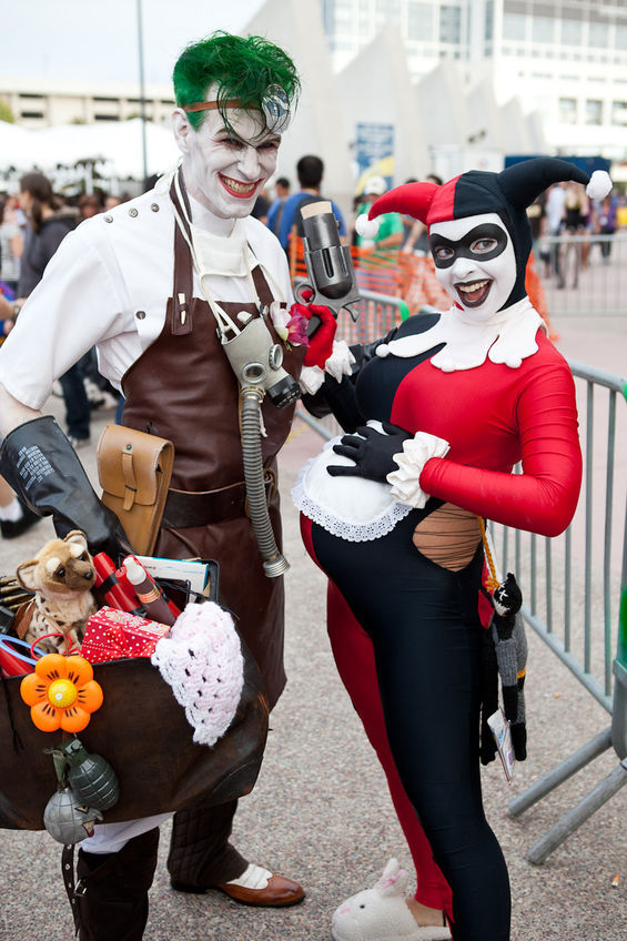 Harley Quinn And Joker Costume.