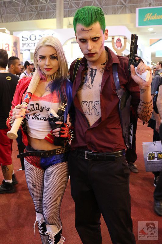 Harley Quinn And Joker Costume. 