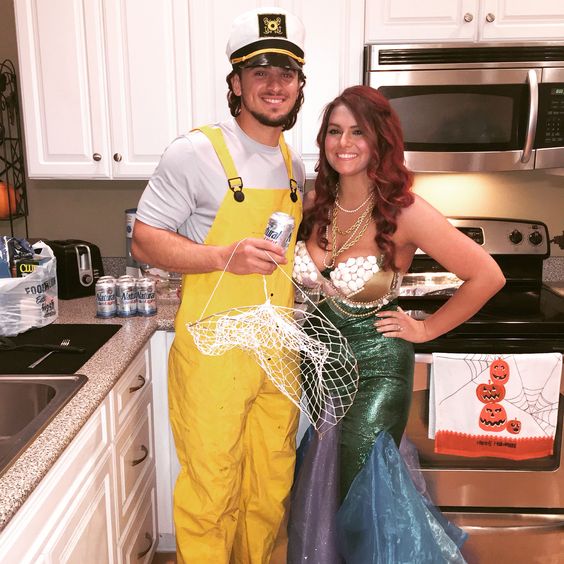 Mermaid and Her Sailor.