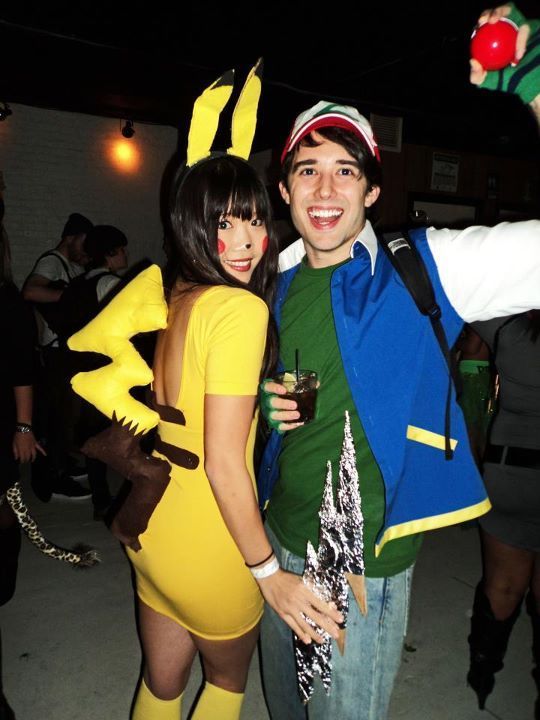 Ash & Pikachu Halloween Costumes.