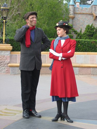 Mary Poppins And Bert Costumes. 