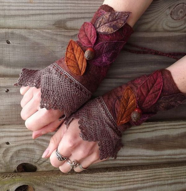 Vintage Lace Faerie Cuffs.