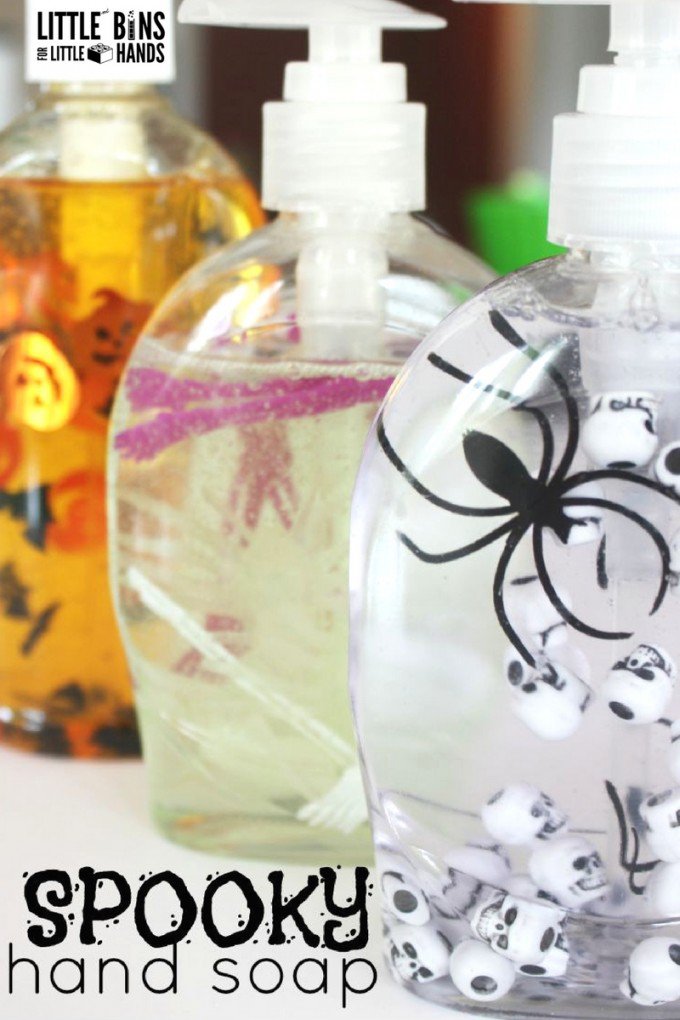 Get Kids To Wash Their Hands The Fun Way with This Cool Halloween Soap Dispenser.