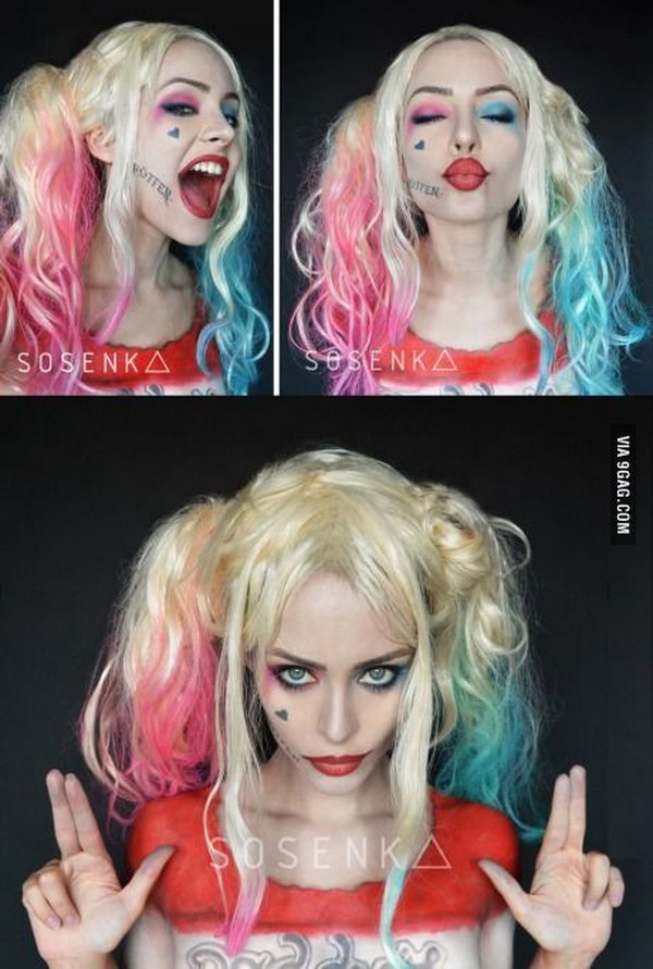 Pretty Harley Quinn Costume.