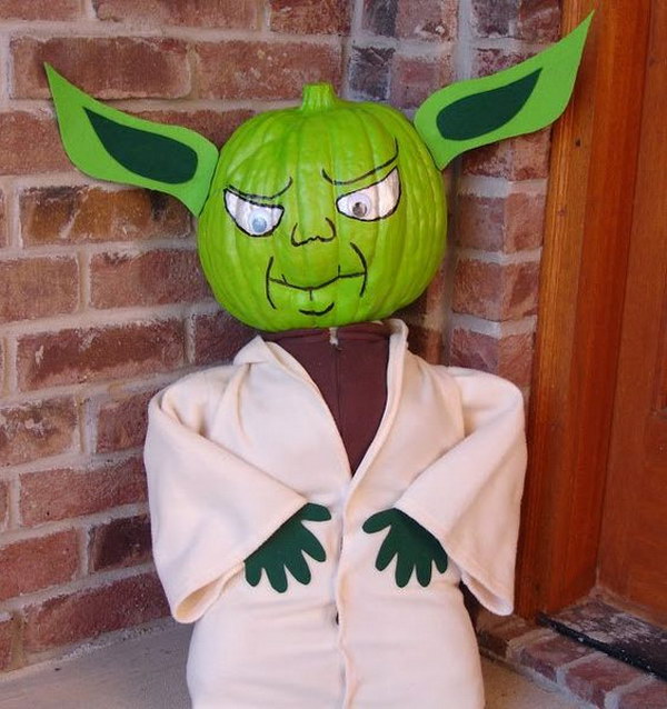 Yoda Pumpkin.