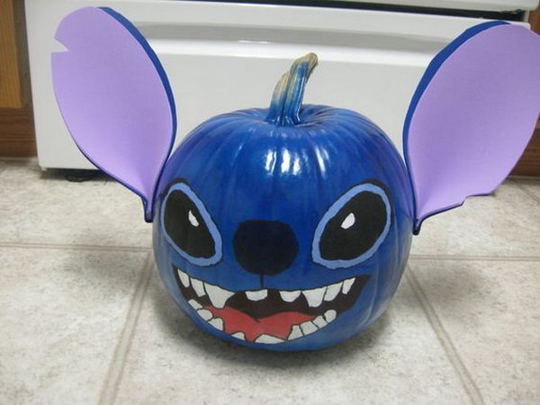 Stitch Pumpkin.