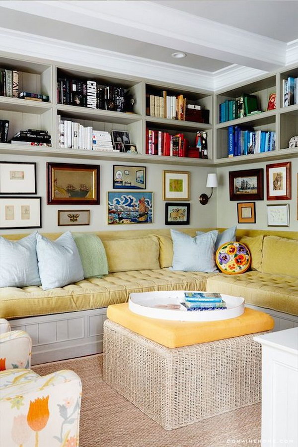 Ceiling Shelves Can Create More Storage.