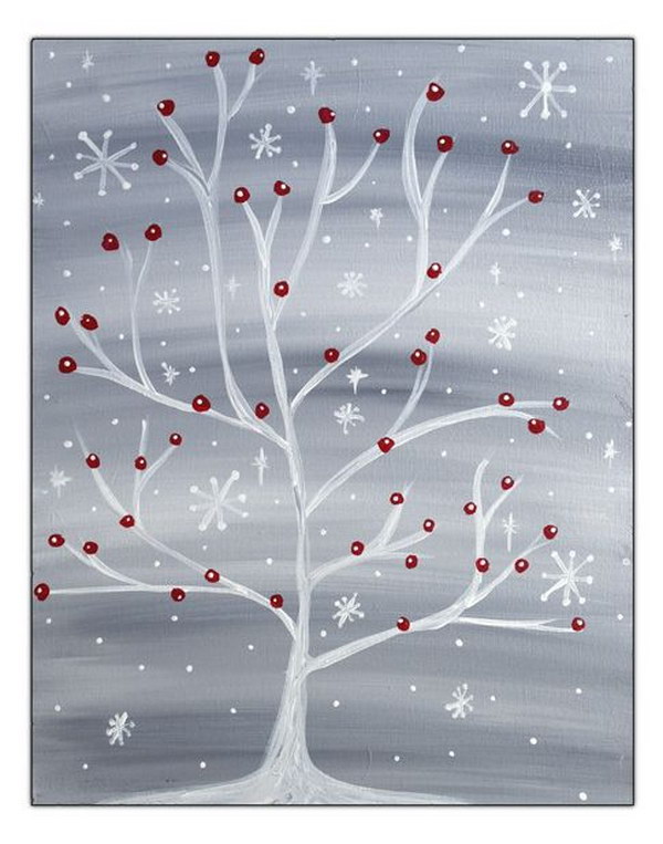 Christmas Tree Painting