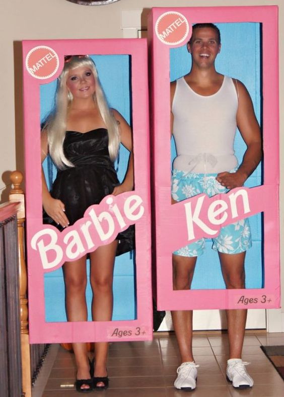 barbie and ken couple costume