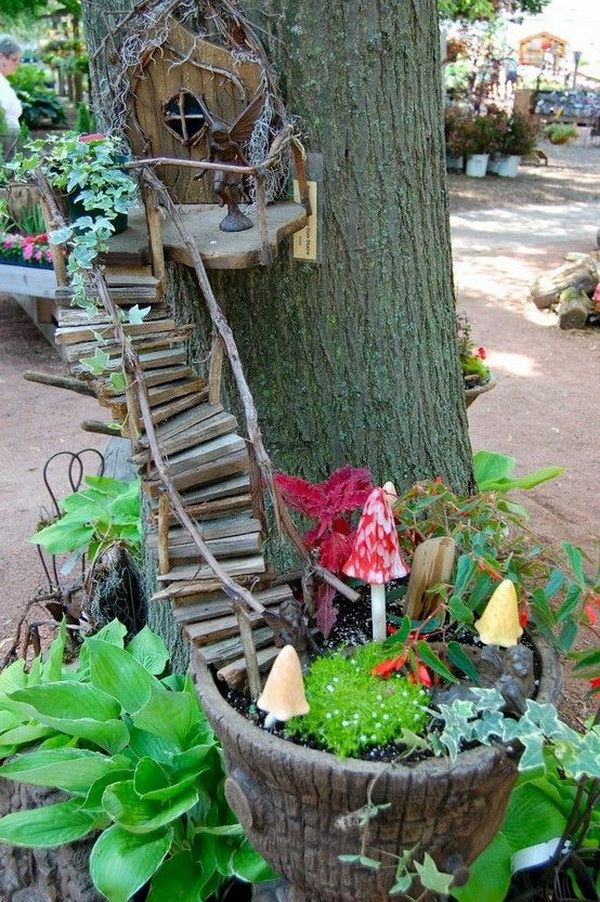 Awesome DIY Fairy Garden Ideas & Tutorials 2017