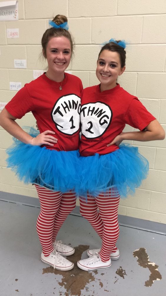 Thing 1 and Thing 2. 