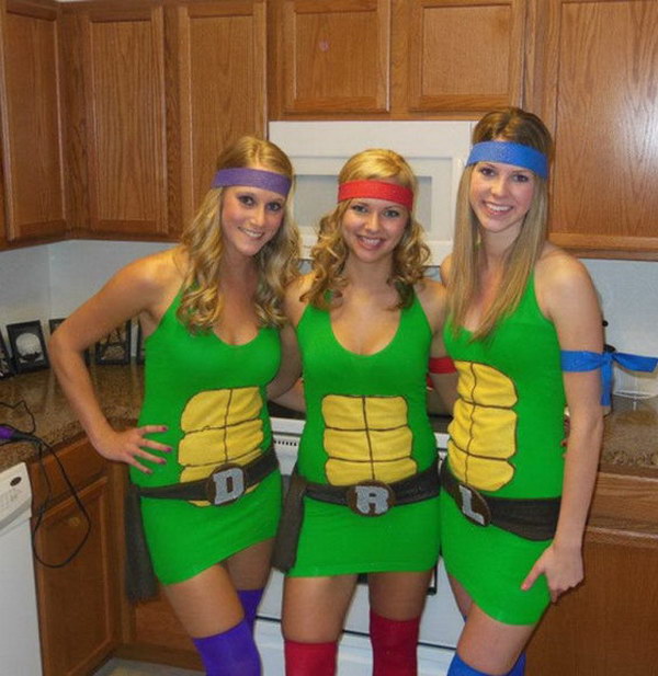 Ninja Turtle Costumes. 
