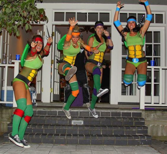 Ninja Turtle Costumes. 