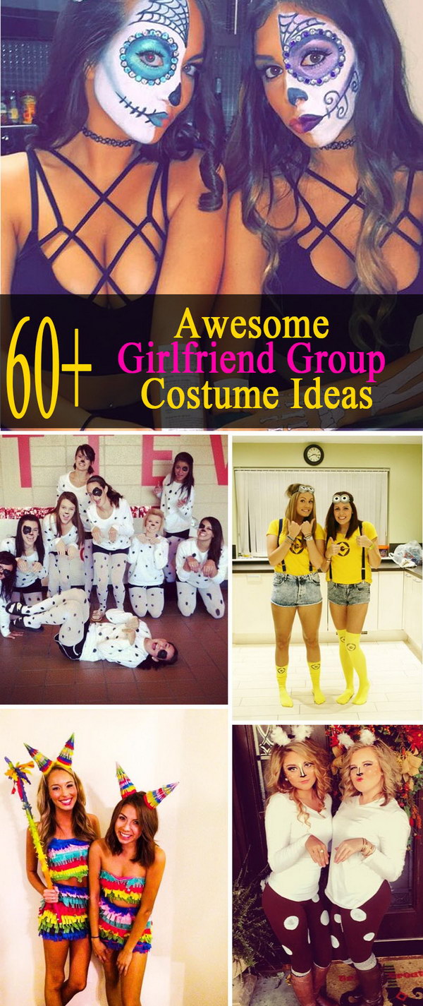 60 Awesome Girlfriend Group Costume Ideas 17