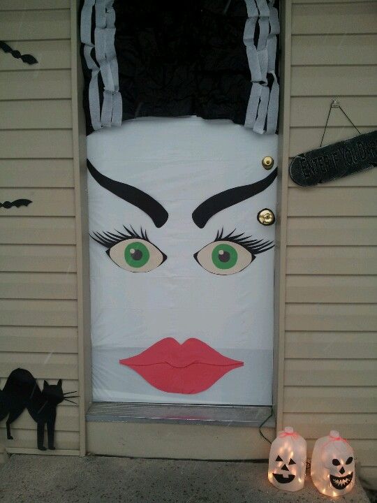 30 Cute and Fun Halloween  Door Decorating  Ideas  2019