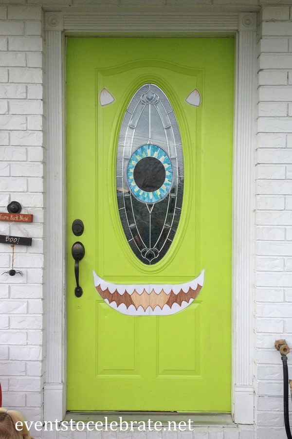 30 Cute And Fun Halloween Door Decorating Ideas 2017