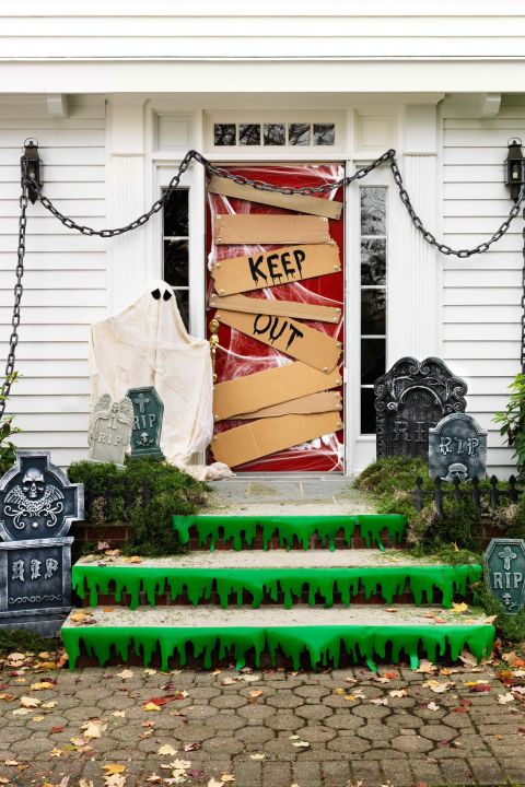 30 Cute and Fun  Halloween  Door Decorating  Ideas 2019