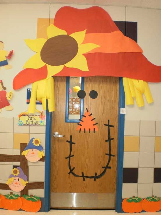 30+ Cute and Fun Halloween Door Decorating Ideas 2017