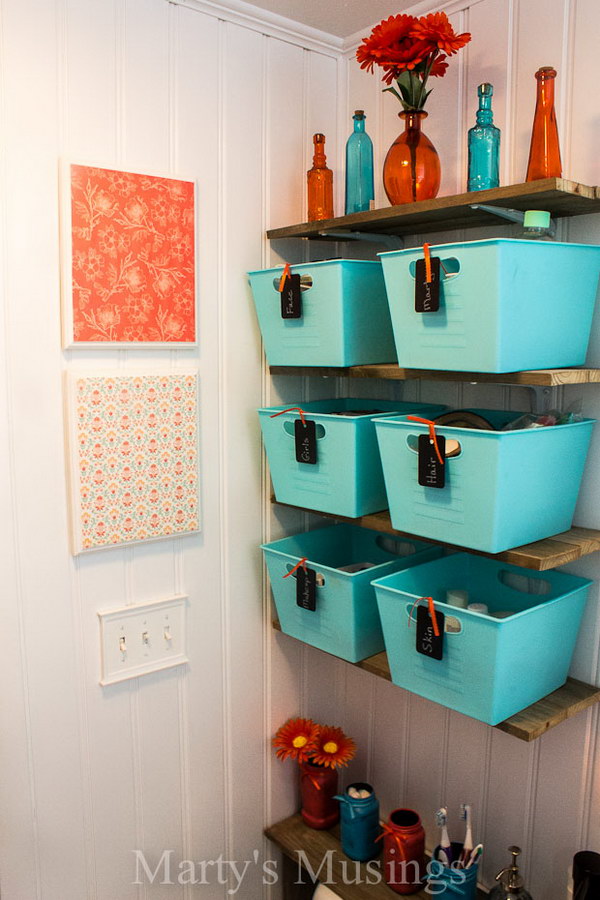  Over  The Toilet  Storage  Ideas  For Extra Space 2019
