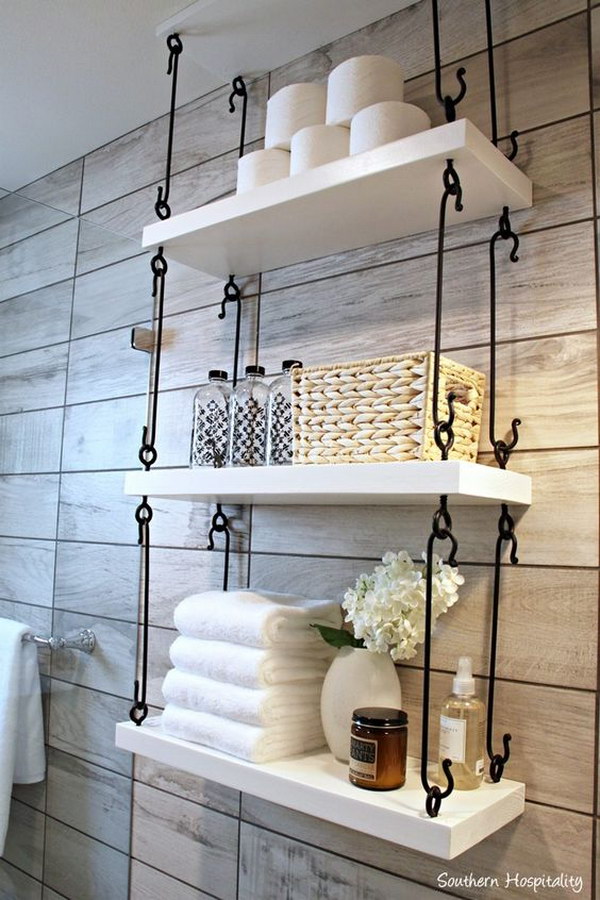 Over The Toilet Storage Ideas For Extra Space 2017