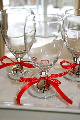 Cute Christmas Glass Decor.