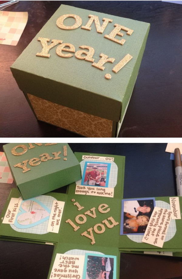 diy gifts for boyfriend for anniversary