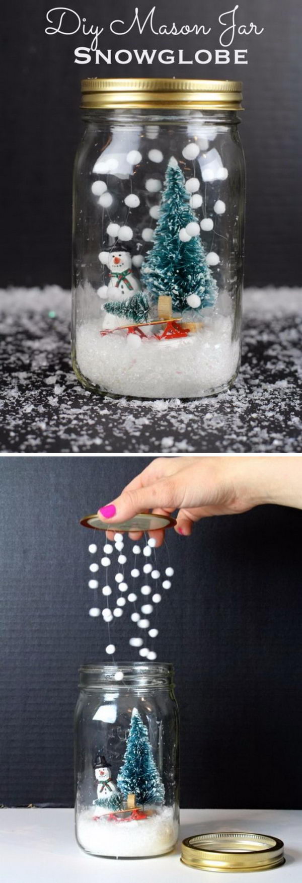 20 Beautiful DIY Snow Globe Ideas &amp; Tutorials 2017