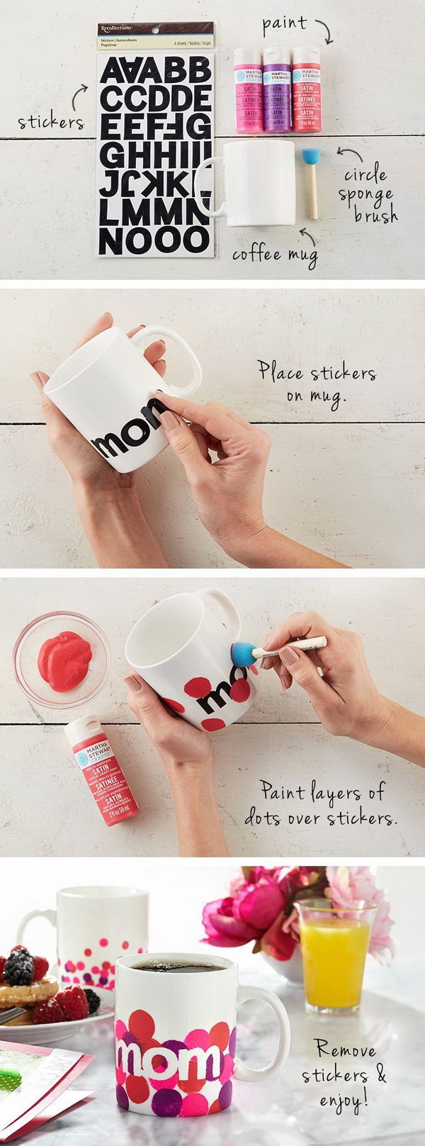 diy photo gifts for mom