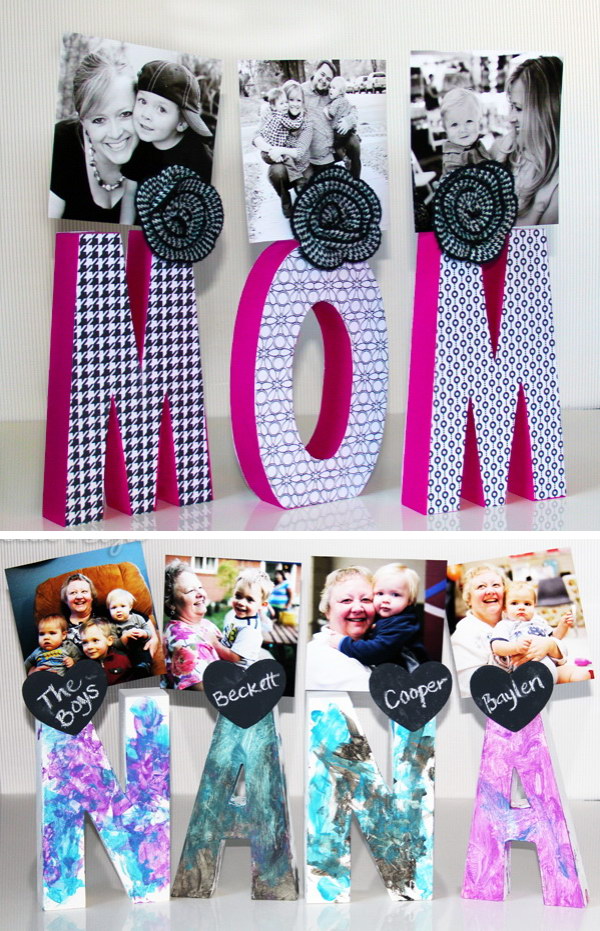 diy photo gifts for mom