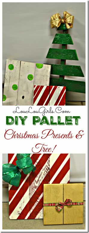 Awesome DIY Christmas Decorations Made From Pallets 2017