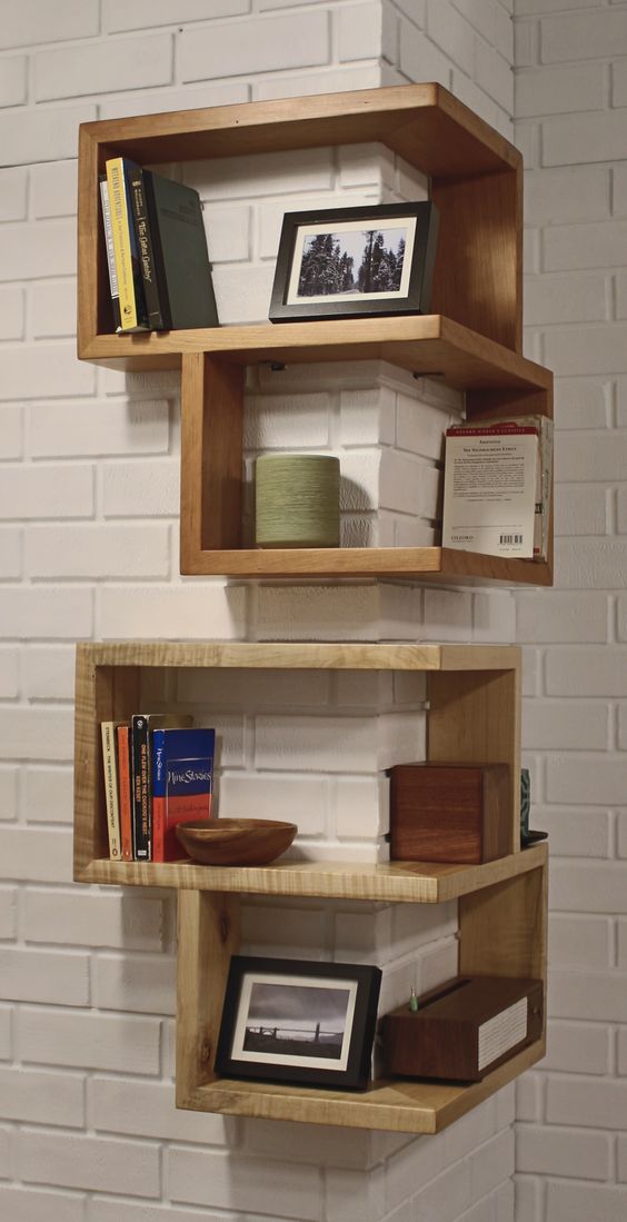 Diy Corner Shelves To Beautify Your Awkward Corner 17